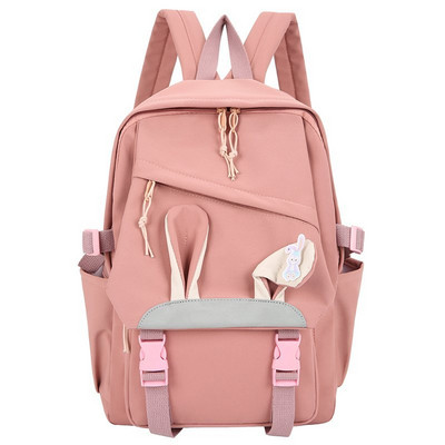 Γυναικείο καθημερινό σακίδιο με τσέπη και φερμουάρ