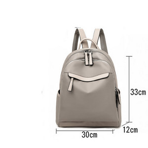 Jauna modeļa tekstila sieviešu mugursoma ar plecu lencēm