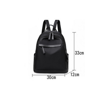 Jauna modeļa tekstila sieviešu mugursoma ar plecu lencēm