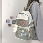 Sieviešu mugursoma ar aksesuāru četrās krāsās