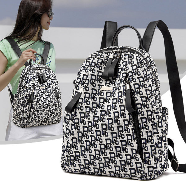 Rucsac elegant de dama cu fermoar si buzunar