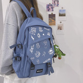 Rucsac de dama cu inscriptii si fermoar in mai multe culori