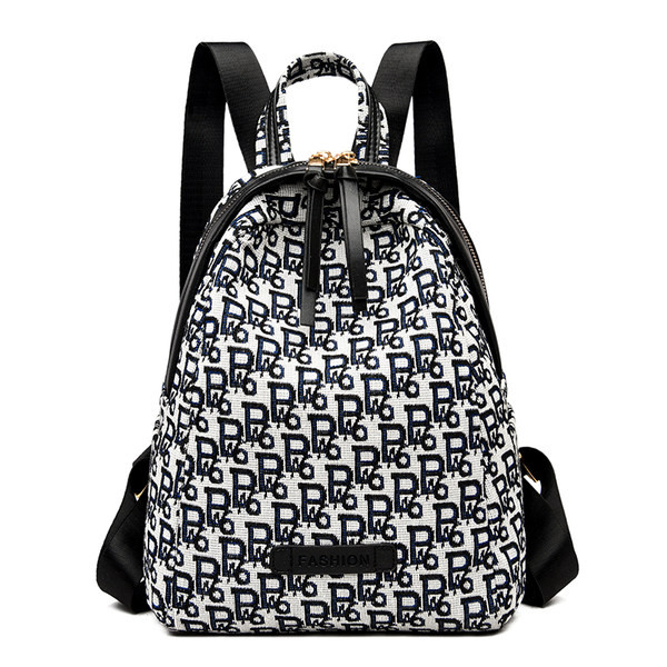 Rucsac elegant de damă cu fermoar și mâner scurt