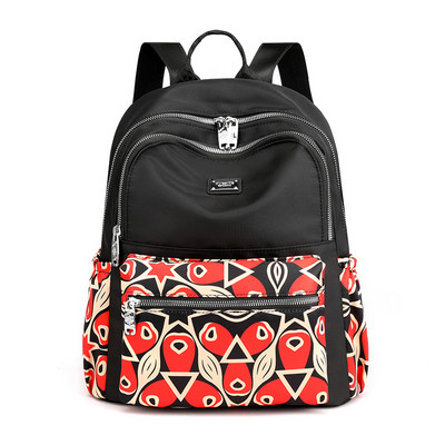 Rucsac de dama model nou cu emblema si manere pe umeri