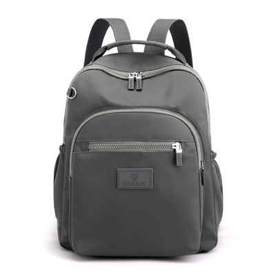 Ikdienas sieviešu mugursoma ar emblēmu vairākās krāsās