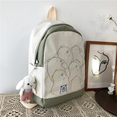 Ženski ruksak s vezom i dodatkom u više boja