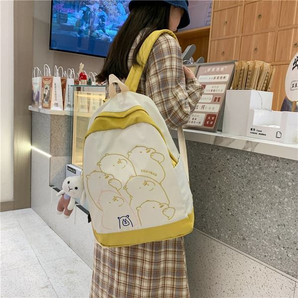 Ženski ruksak s vezom i dodatkom u više boja