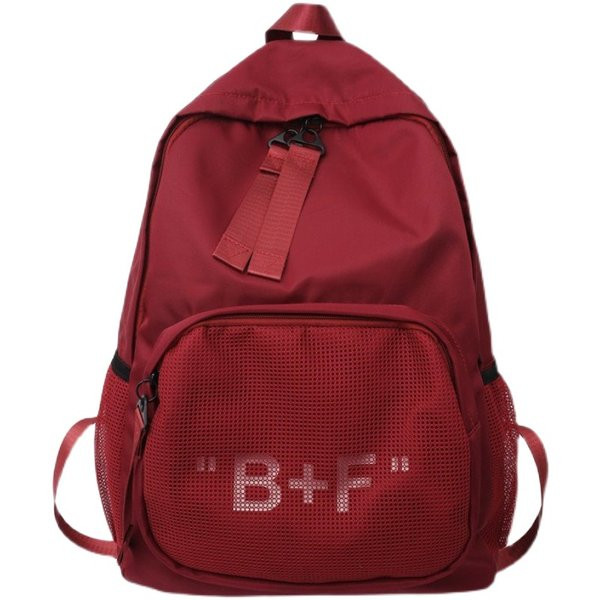 Rucsac de zi cu zi pentru femei cu buzunar frontal și element 3D