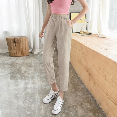 Ikdienas sieviešu bikses ar kabatām - vairākās krāsās