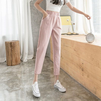 Ikdienas sieviešu bikses ar kabatām - vairākās krāsās