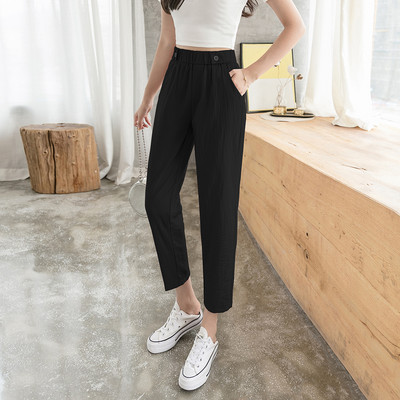 Ikdienas sieviešu bikses ar kabatām - vairākās krāsās