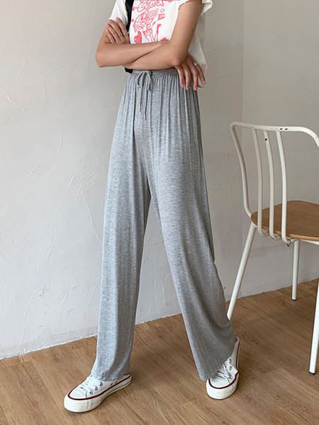 Pantaloni lungi dama model lat cu talie inalta