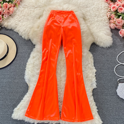 Κομψό γυναικείο παντελόνι με υψηλή ελαστική μέση