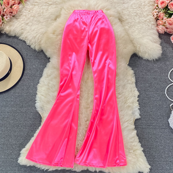 Κομψό γυναικείο παντελόνι με υψηλή ελαστική μέση