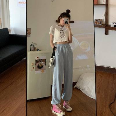 Sieviešu bikses taisns ikdienas modelis