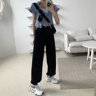 Sieviešu bikses taisns ikdienas modelis