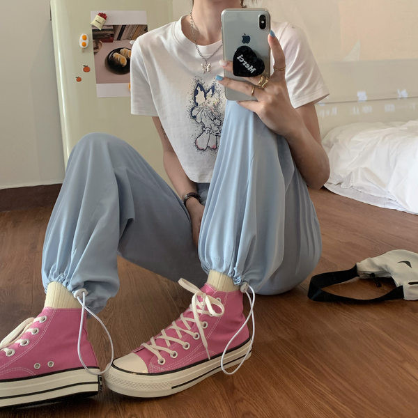 Sieviešu bikses taisns ikdienas modelis