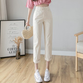 Model nou de pantaloni sport dama cu talie inalta -9/10 lungime