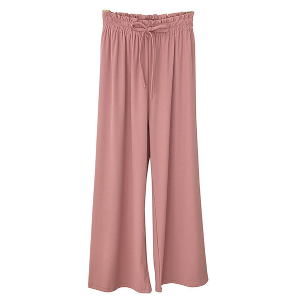 Pantaloni dama cu cravate - model lat