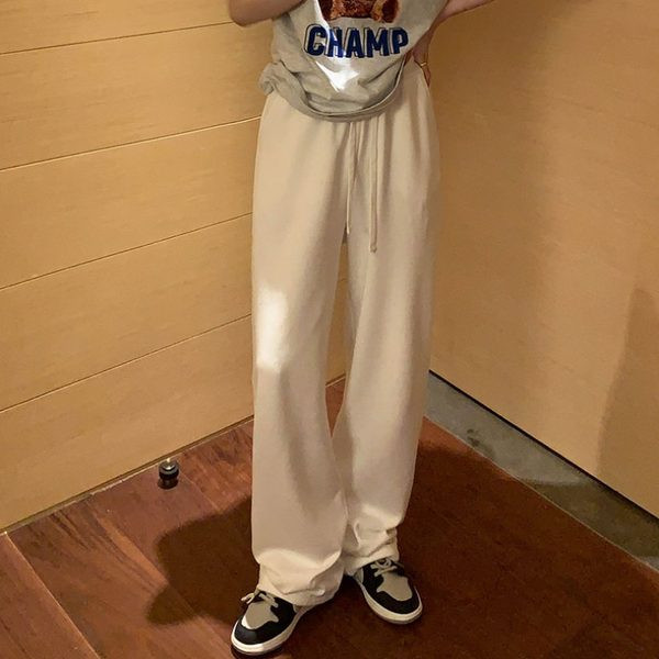 Pantaloni casual dama cu cravate