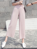 Jauna modeļa sieviešu kroku bikses -9/10garums