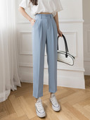 Ikdienas sieviešu bikses ar augstu vidukli - vairākas krāsas