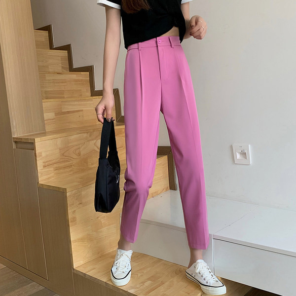 Pantaloni dama model uni lungime 9/10