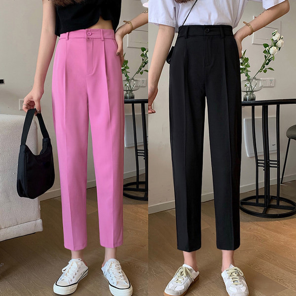 Pantaloni dama model uni lungime 9/10