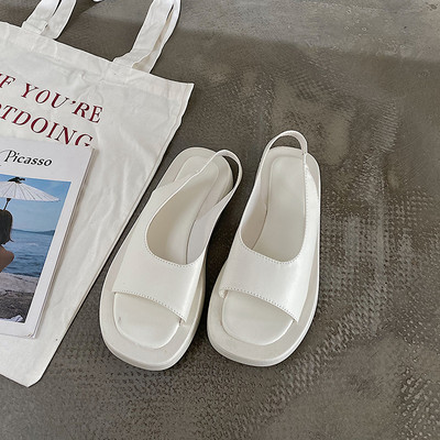 Sandale dama model uni cu catarama si talpa plata