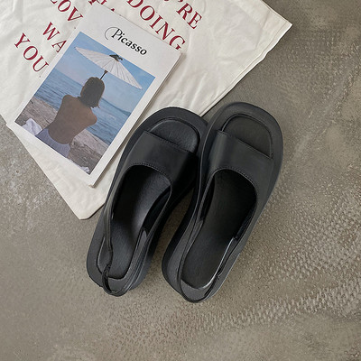 Sandale dama model uni cu catarama si talpa plata