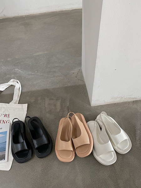 Sandale dama model uni cu catarama si talpa plata