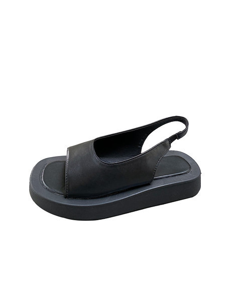 Sandale dama model uni cu catarama si talpa plata