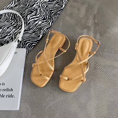 Sandale de damă elegante cu toc