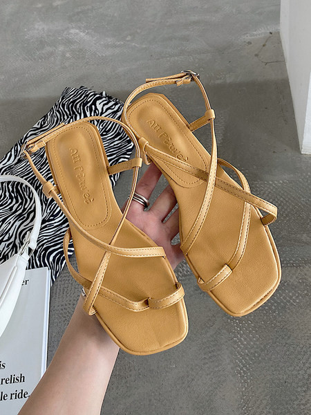 Sandale de damă elegante cu toc