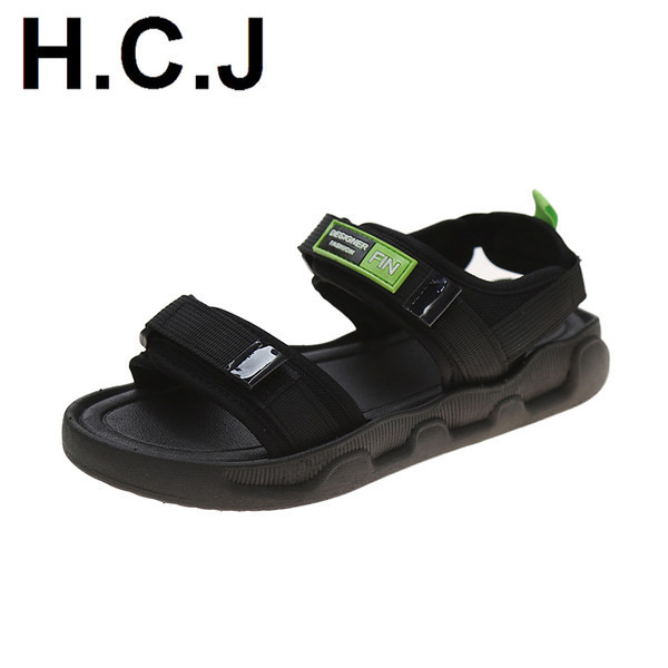 Sandale de damă cu petice și talpă plată - trei culori