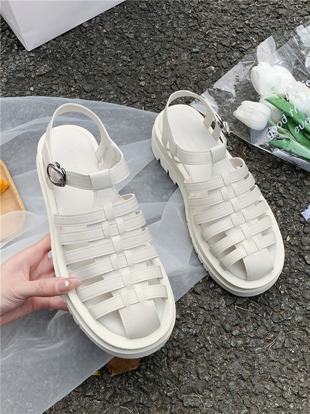 Sandale casual dama model uni cu catarama