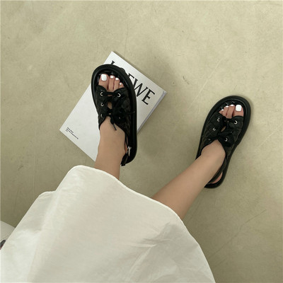 Γυναικεία casual σανδάλια με κορδόνια σε τέσσερα χρώματα