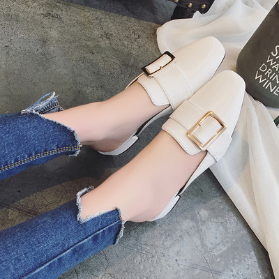 Papuci eleganti de dama cu catarama model uni