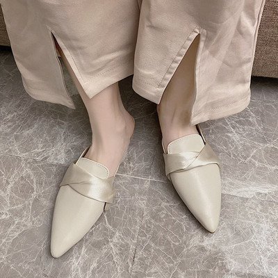 Papuci casual dama - model ascutit