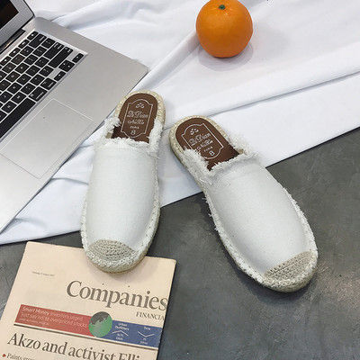 Papuci de dama model uni cu talpa plata model rotunjita