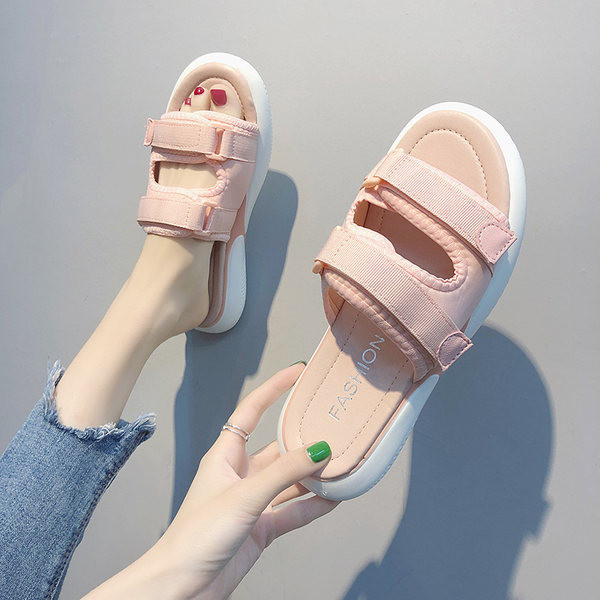 Papuci casual dama cu velcro