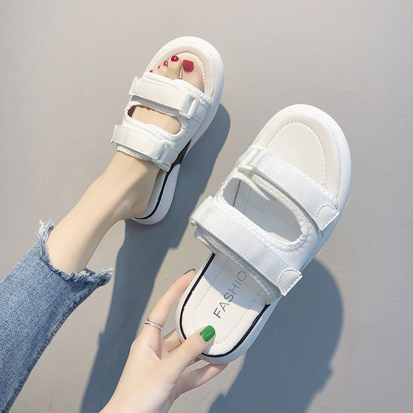 Papuci casual dama cu velcro