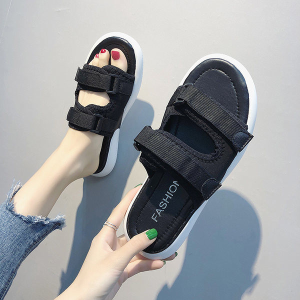 Papuci casual dama cu velcro