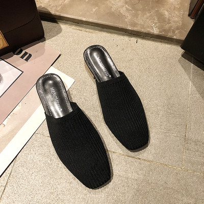 Γυναικείες παντόφλες απλό μοντέλο με τακούνι