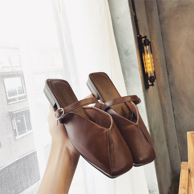 Papuci dama model uni cu catarama