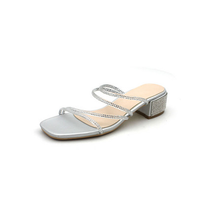 Papuci de dama moderni cu pietre - stil roman