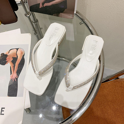 Papuci casual dama cu efect stralucitor in patru culori