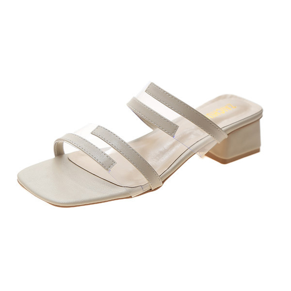 Actuali papuci de dama cu toc inalt model curat