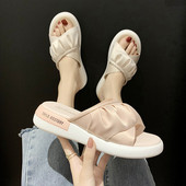 Papuci topici dama cu talpa plata model uni