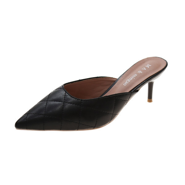 Papuci eleganti cu toc model ascutit pentru femei